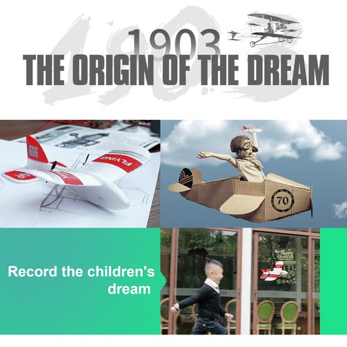 KF606 2.4G Airplane Flying EPP Foam Glider Fixed Wing fr Gifts Y3R8 - Picture 9 of 11