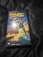 Back To The Future 1986 VHS Sci-Fi Film Michael J. Fox Steven Spielberg UNTESTED
