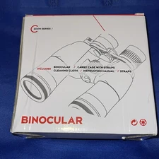 10x50 Professional Binoculars, 22mm Large View Eyepiece Waterproof Binoculars