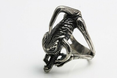 SPAWN VIOLATOR Silber 925 Ring Limited Edition Größe US 8,5 / UK Q mit Box Coa