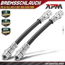 2x Bremsschlauch Hinten Innen für VW Polo Golf Audi A3 Seat Ibiza IV Skoda Fabia