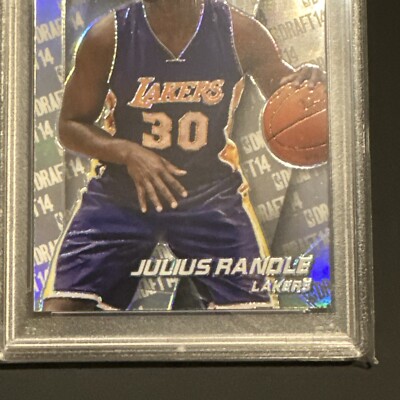 2014 Panini Prizm Julius Randle #37 SP Variations Rookie RC PSA 10 