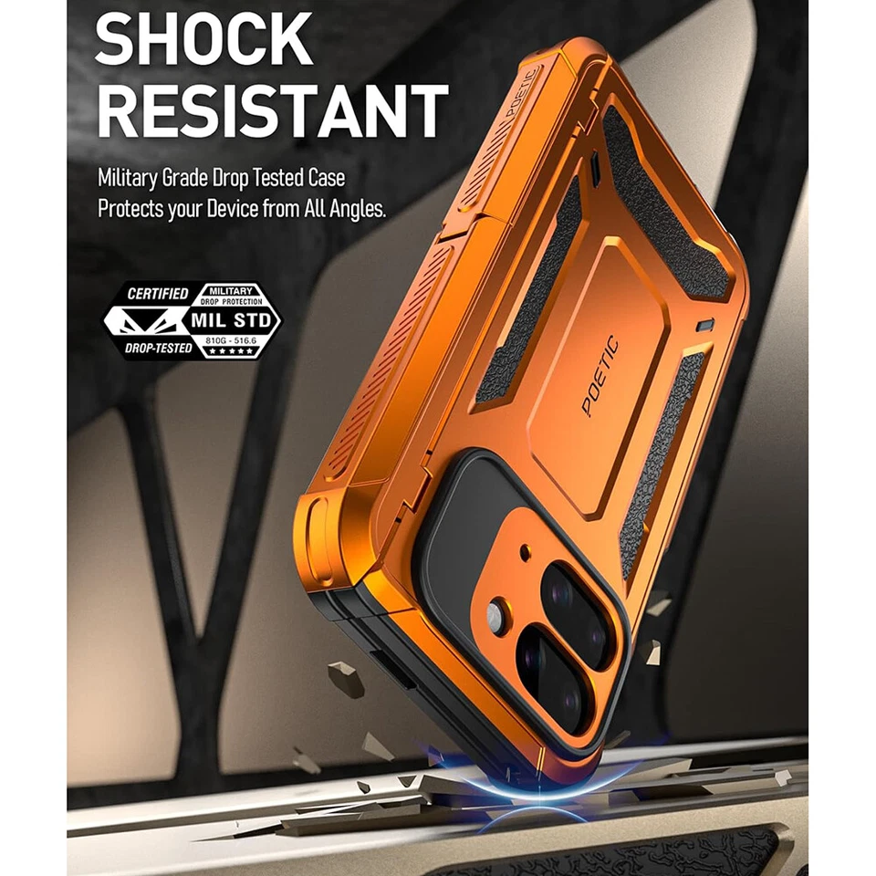 For Google Pixel 9 Pro Fold 5G Case Rugged Shockproof With KickStand Cover - Image 3 of 4