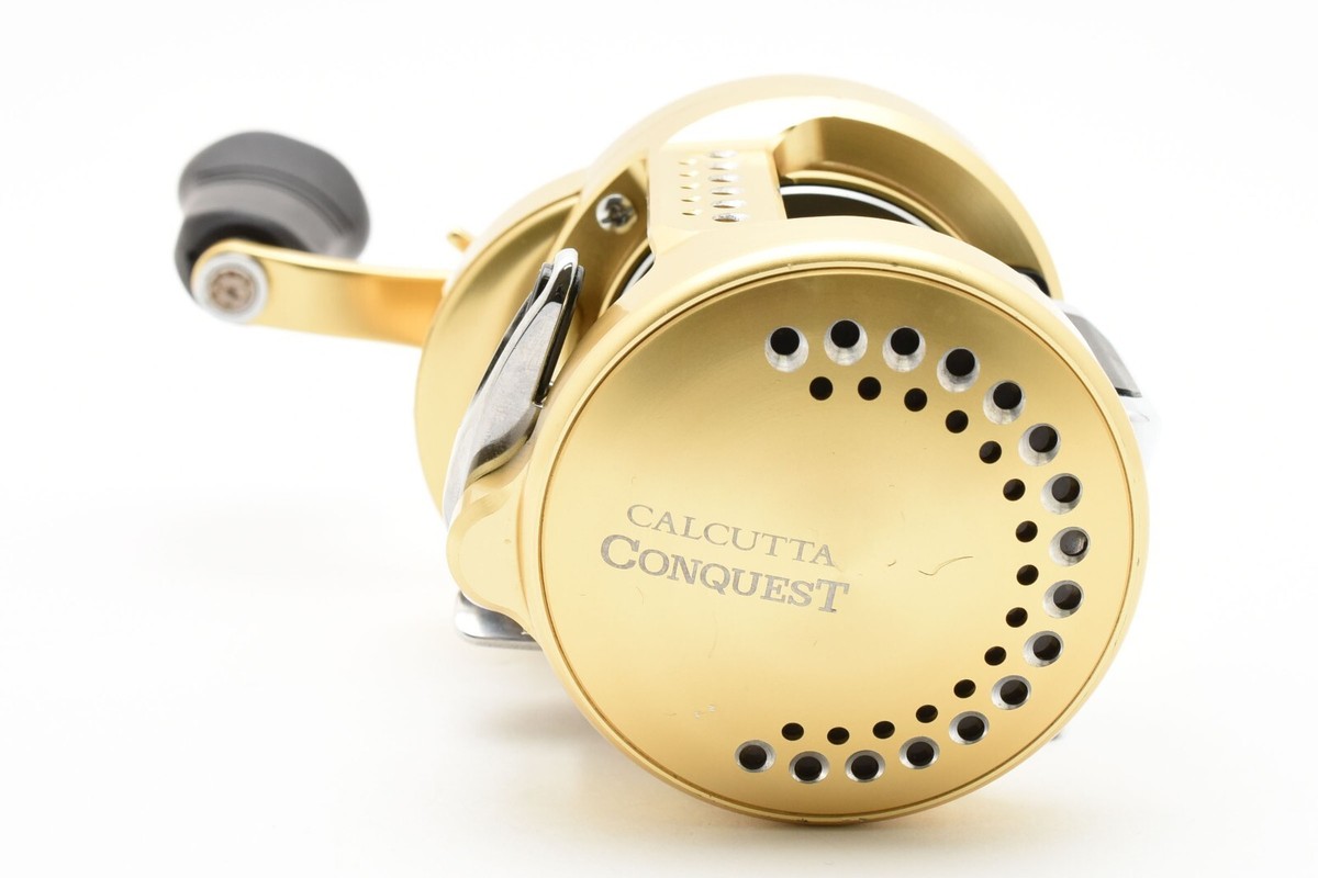 タイムセール　　SHIMANO 18 CALCUTTA CONQUEST 400 🌟EXC+3🌟 Shimano 18 Calcutta Conquest 400 Right Baitcast