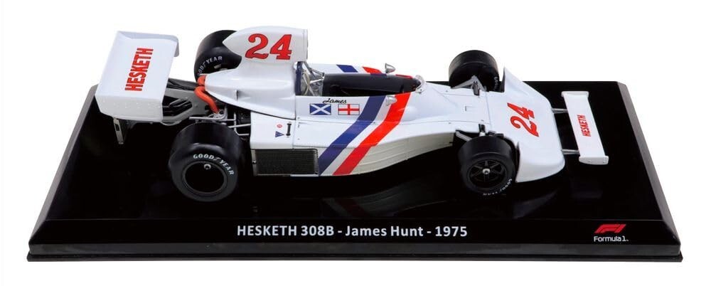 激レア　日本未発売　F1マシンコレクション　HESKETH 308B 1975年 1/24 DeAGOSTINI Big Scale F1 #49 Hesketh 308B James Hunt 1975