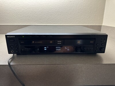 その他 SONY COMPACT DISC DECK RECEIVER Sony RCD-W1 Dual CD Recorder w/remote ,,serviced,, Fully
