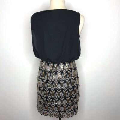 boohoo black and gold sequin dress Chanel CC Quilted Heart Heel Loafers Black Lambskin Light Gold Hardwar main image 0