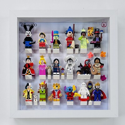 Vitrinenrahmen Koffer für LEGO  Disney 100 Serie 3 71038 25cm