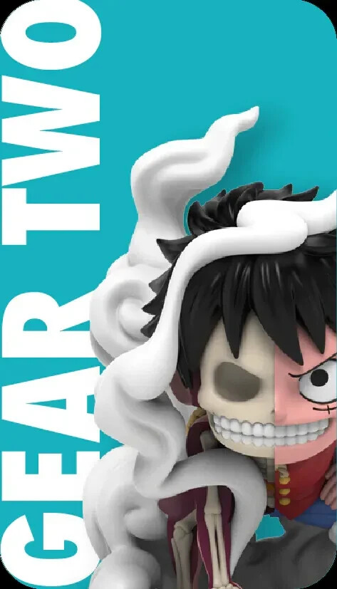 MIGHTY JAXX FREENY'S HIDDEN DISSECTIBLES: ONE PIECE (LUFFY'S GEARS