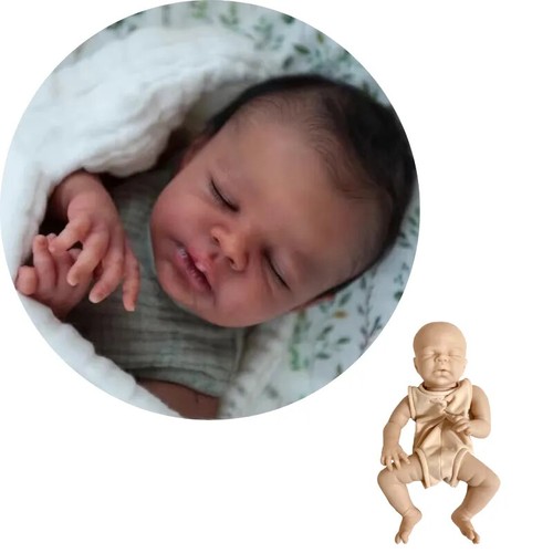 16" Reborn Doll Kit Newborn Baby Zendric Blank Unpainted Unfinished Mold DIY Toy - Bild 8 von 8
