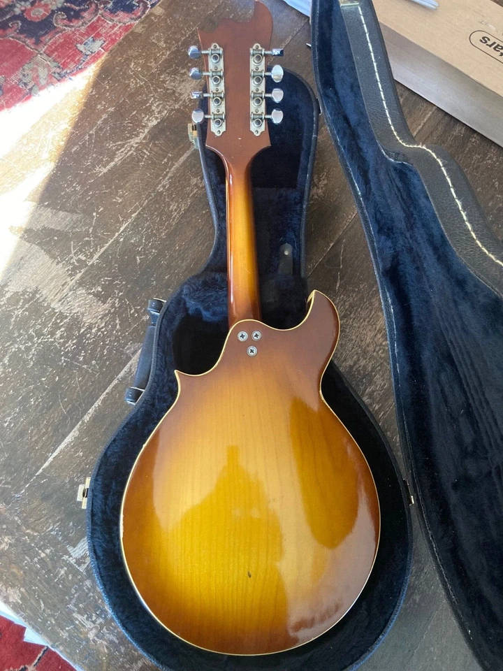 1972 Harmony H35 электрический летучая мышь мандолина - золотистый - отличном - Изображение 4 из 4
