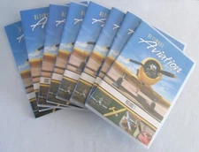 Ultimate Aviation dvd series lot of 9 dvds some rare!  - private pilot interest