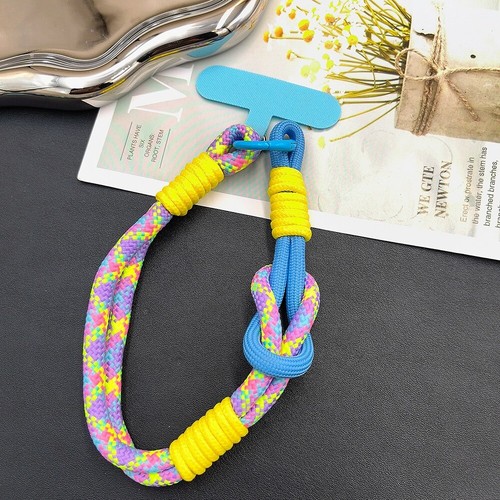Dopamine Braided Phone Lanyard Camera Hanging Rope Phone Charm Accessories - Photo 17 sur 17