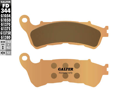 Honda GL1800 Goldwing 2012-2024 Galfer Hintere Bremsbeläge