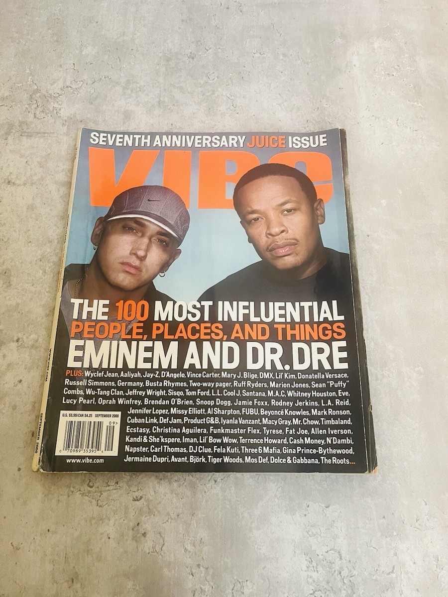 Vibe Magazine September 2000 Dr. Dre & Eminem ( Cover ) | eBay