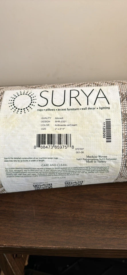 surya rug BHR-2321 - Image 3 of 3