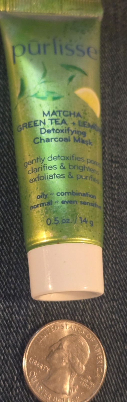 + Lemon Detoxifying Charcoal Mask .5 Oz