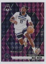 2024-25 Panini Mosaic Purple Mosaic Prizm 27/99 Naz Reid #60 1an9
