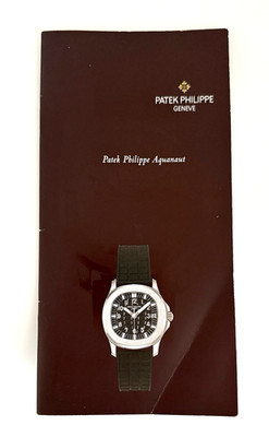 Patek Philippe Aquanaut 5065, 5066, 5064, Booklet Instruction Manual Authentic