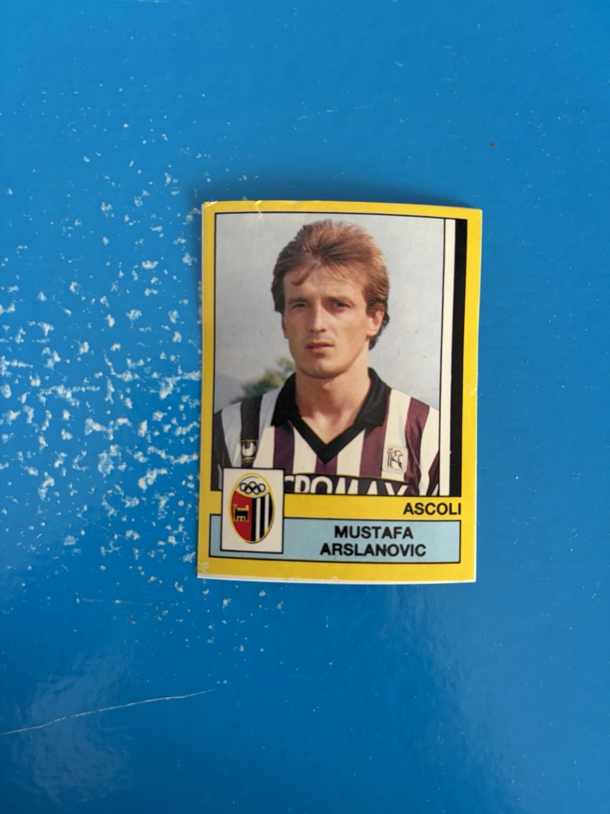 Figurine Calciatori Panini 1988/89 Recuperata N 8 Mustafa Arslanovic Ascoli