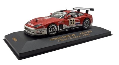 IXO 1/43 Ferrari 575GTC #61 Le Mans 2004 J.Bosh D. Sullivan T.Biagi LMM081