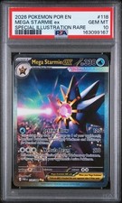 PSA 10 SIR Mega Starmie ex Perfect Order 118/088 Pokemon Trading Card Game TCG