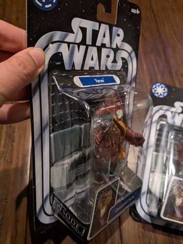 Figura Senador Wookie Yarua Coruscant Senado Star Wars 3.75" La Amenaza Fantasma - Imagen 6 de 8