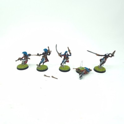 Harlequin Troupe Metal OOP Painted Damaged Warhammer 40k