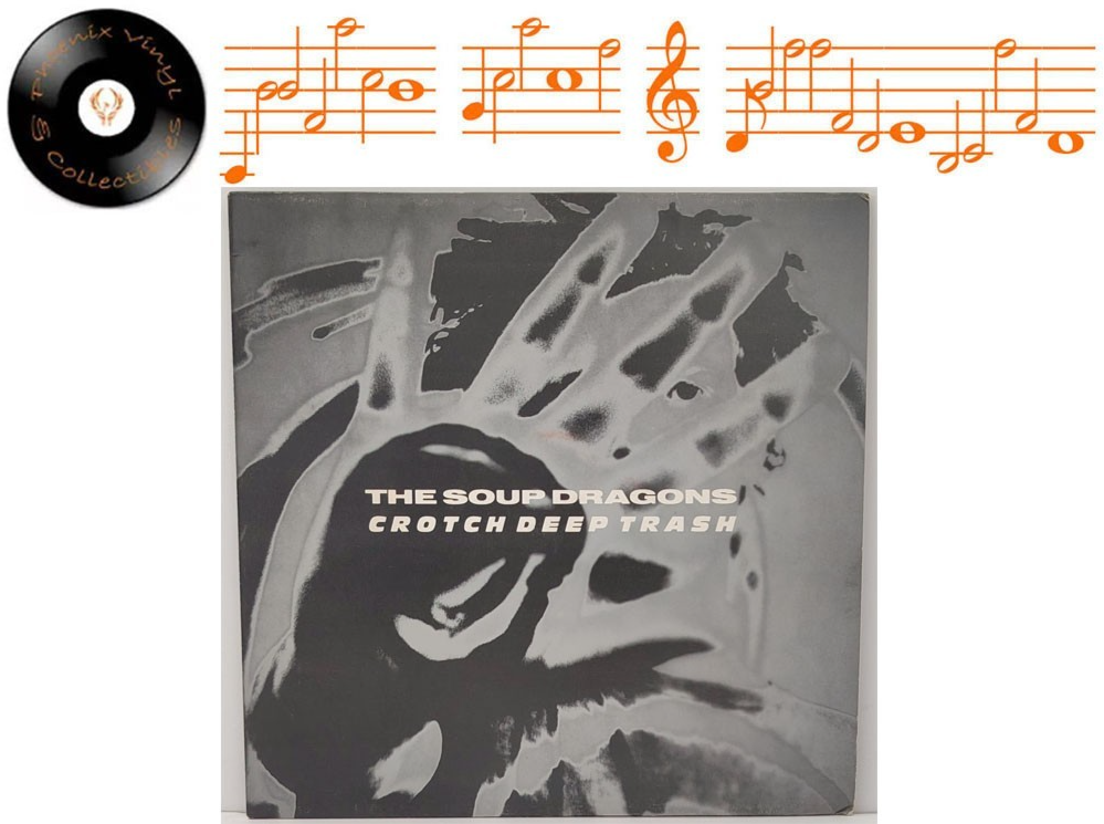 The Soup Dragons Crotch Deep Trash 12"" Single A2 B1 Pressing - EX
