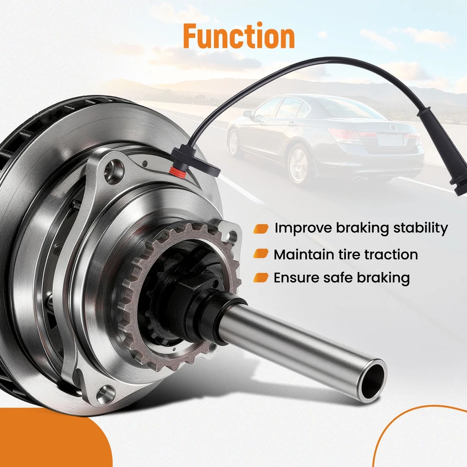 2 Front 2 Rear ABS Wheel Speed Sensors FOR HONDA ACCORD 2008-2012 57455-TA0-A01 - Image 2 of 4