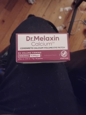 Dr.Melaxin Calcium Cemenrete Calcium Volume Eye Patch - 60 Patches - 2.53 Oz