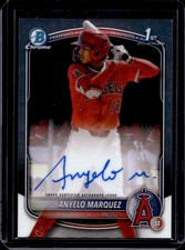 2025 Bowman Chrome Anyelo Marquez Auto 1st Prospect #CPA-AM Angels