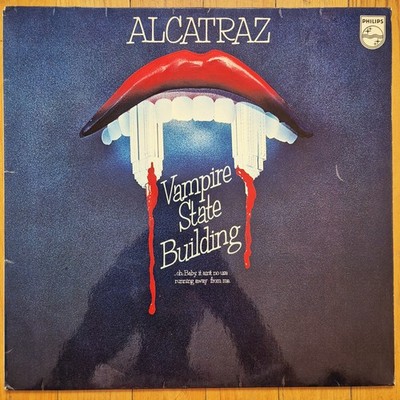 Alcatraz Vampire State Building 1st Press Philips 1972 Krautrock Psych Rare LP