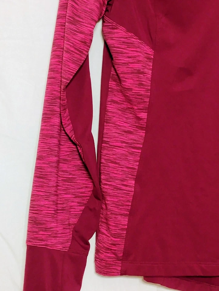 DANSKIN теперь куртка 1/4 молнии девочек 8-10 92% полиэстер 8% спандекс - Изображение 2 из 4