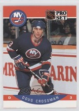 1990-91 Pro Set Doug Crossman #179 0s5