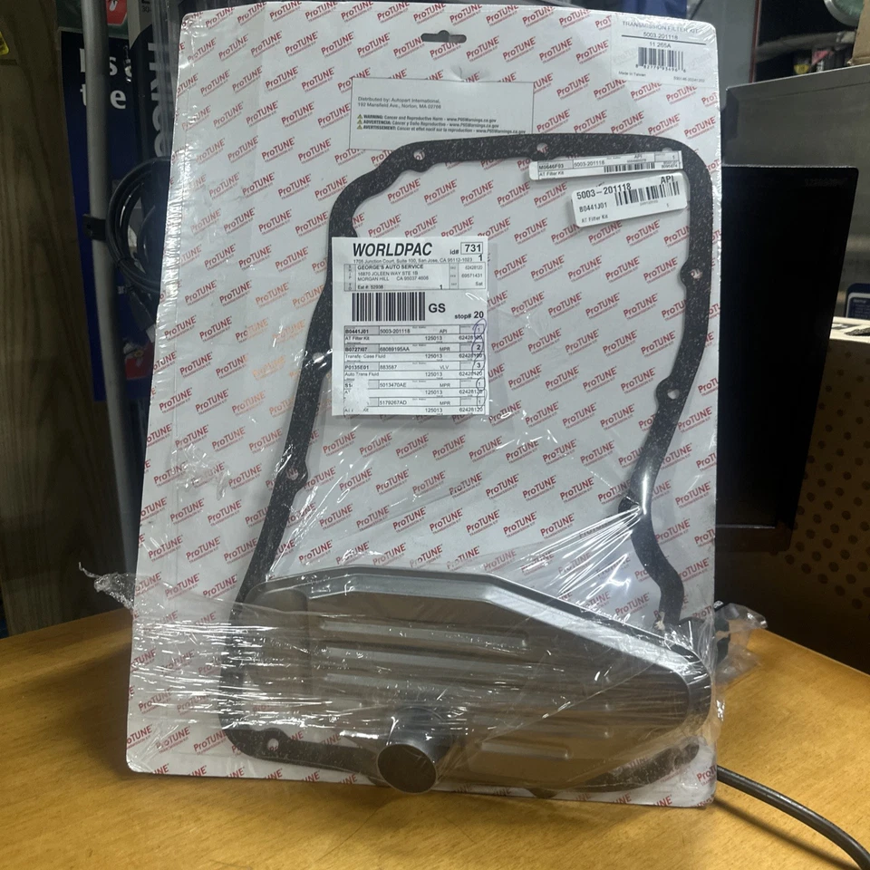 Kit de filtro de transmisión-ProTUNE Kit de filtro de transmisión automática Autopart Intl 5003-201118 Foto 4 de 4