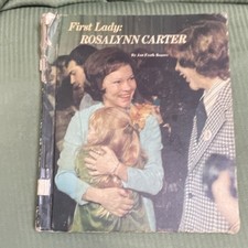 First Lady Rosalynn Carter by Jan Faulk Rogers Hardcover 1995 Politics