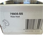 Delta 75935-ss Robe Hook Stainless Steel New E8
