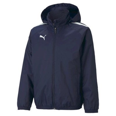 Puma Jungen Mädchen TeamLIGA Allwetter Regenjacke Junior Mantel Windstopper