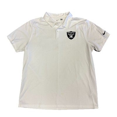raiders dri fit polo