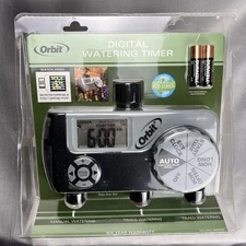 Orbit Digital 3 Outlet 2 Programmable Eco-Series Watering Timer Model 56233 NEW
