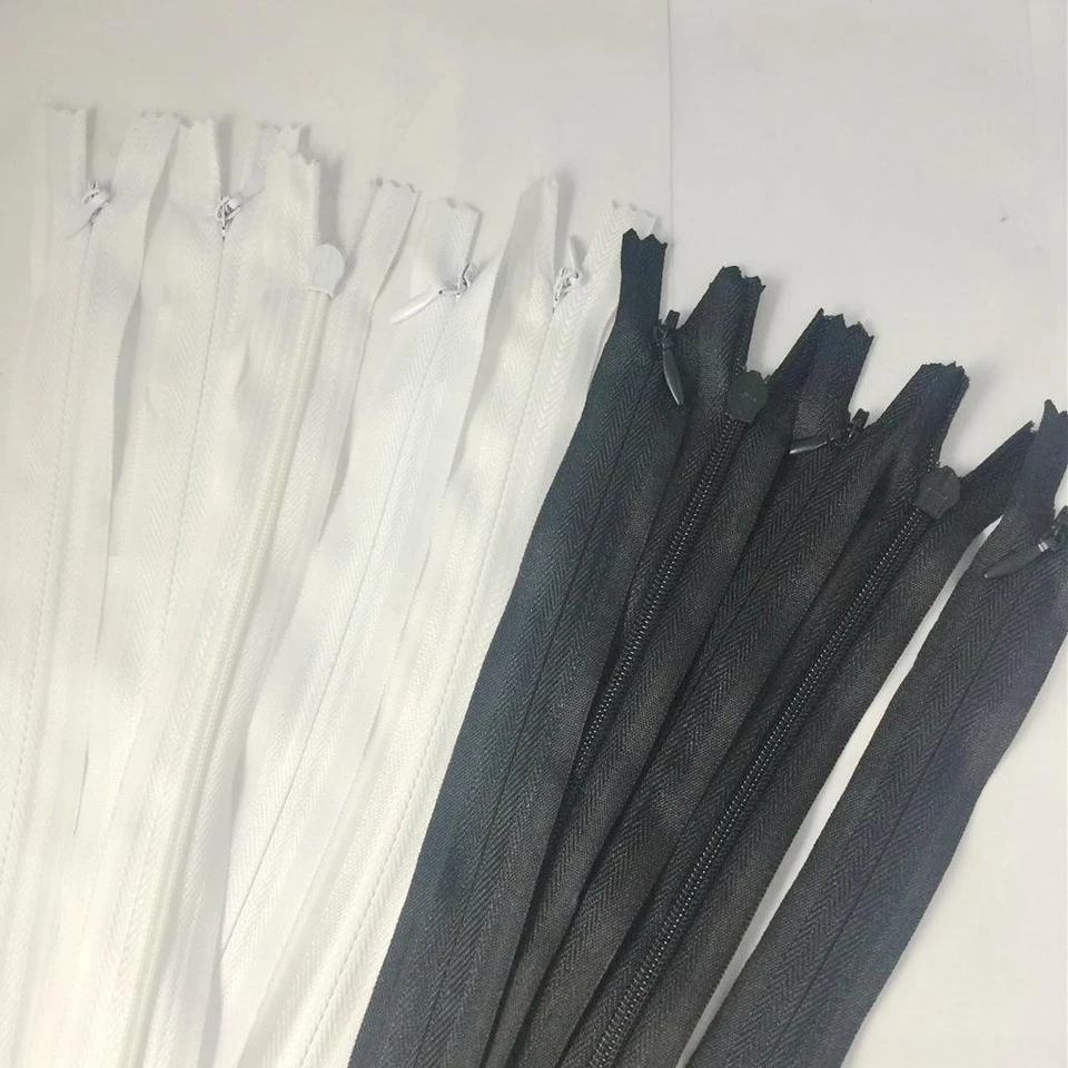 40cm Invisible Nylon Closed End Zip Zipper for Sewing Tailor - Image 3 of 4