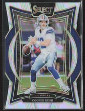 2024 Panini Select #22 Cooper Rush Silver Prizm