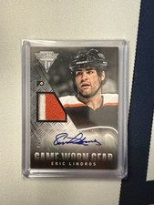 2013-2014 Panini Titanium Eric Lindros Patch Auto Game Worn Gear 2/10