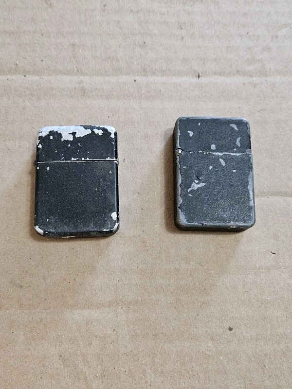 PAIR OF VINTAGE WWII ERA LIGHTERS  BERKELEY FLASHLIGHT CO. OF AMERICA NJ AND...