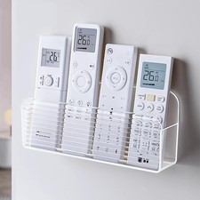 Adhesive TV Remote Control Holder Wall Mount for Transparent 