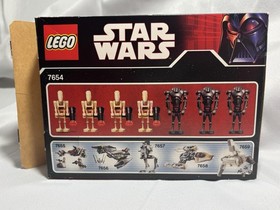 LEGO Star Wars: Droids Battle Pack (7654) W/ Open Box, Sealed Bags