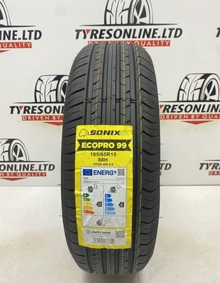 2 X 185 65 15 SONIX 185/65R15 88H M+S BRAND NEW PERFORMANCE TYRES