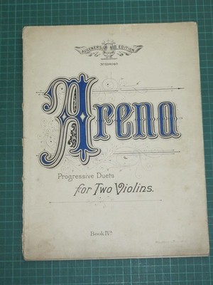 Arena Progressive Duets for Two Violins Book IV.A - Augeners Edition No.11804.A