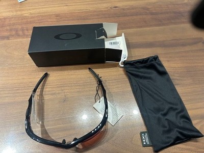 Oakley Sunglasses Purple Red Lens Black Frame Authentic Premium New